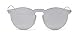 GAMT Vintage Rimless Mirrored Sunglasses Unisex Design Mercury