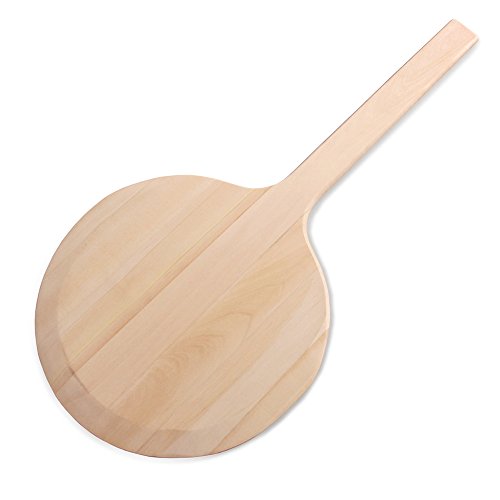 New Star Foodservice 50271 RestaurantGrade Wooden Pizza Peel, 12" L x