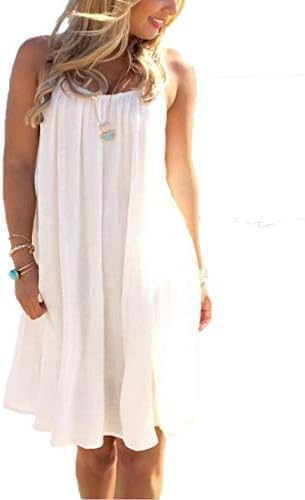 Tomteamell Womens Summer Casual Beach Dress Lightweight Sundresses