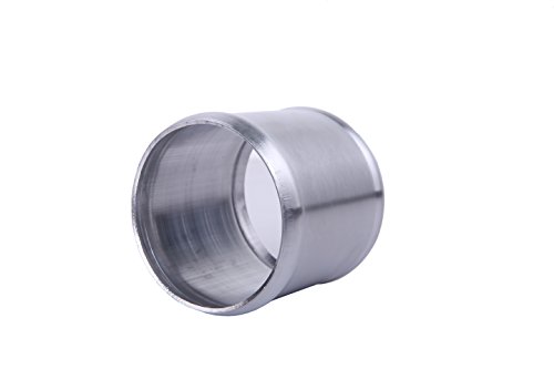 Hiwowsport Alloy Aluminum Hose Adapter 76mm Length Joiner Pipe Connector (51mm(2 inch)) - Thumbnail 2