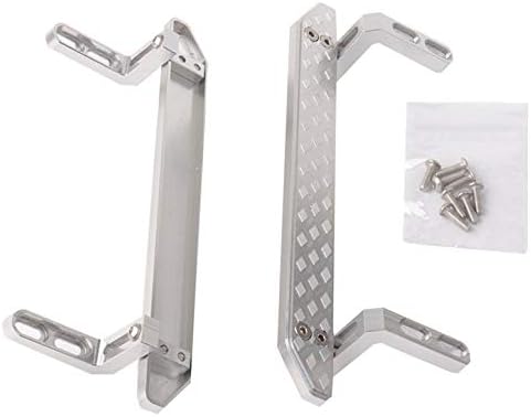 ArgoBar Aluminum Side Metal Skid Plate Pedal Footplate For TRAXXAS Trx-4 TRX4 1/10 Scale RC Crawler Upgrade Parts