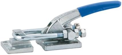 7500 lbs. Cap., 2.19 Drawing Movement, M12 Hook Size, Pull Action Latch Clamp, Economy Toggle Clamp (1 Each)