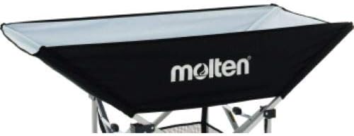 Molten モルテン ボールカゴ 折りたたみ式平型ボールカゴ用ネット 黒 Bt0030 K