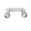 Lucide BINARI – Plafondspot – LED – 2x5W 2700K – Wit