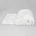 Vktech Charming Long Hair Faux Fur Wedding Shawl Stoles Wraps Cape for Women (White)