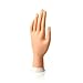 Vktech® Nail Art Soft Practice Hand Flexible Silicone Prosthetic Hand Manicure Tool