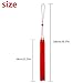Andux 2pcs/set 100cm/50cm Taiji Sword Tassel Long Silk Chinese Kungfu Sword Tassel Sword Martial Arts Supplies Drama Accessories Pack of 2 TJJS-02