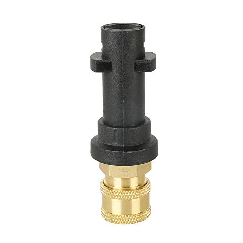 Pressure Washer Adaptors POWERTOOL Bayonet Fitting Adapter Conversion Adaptor Coupling Connector for Karcher K Series K2 K3 K4 K5 K6 K7 to 1/4 BSP Male Screw