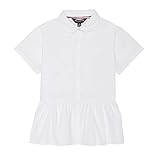 French Toast Girls' Short Sleeve Peplum Blouse