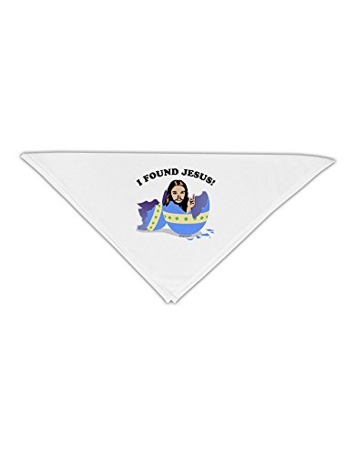 TooLoud I Found Jesus - Easter Egg Adult 19" Square Bandana