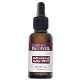 Skincare LdeL Cosmetics, Retinol Enriched Anti-Wrinkle Facial Serum, 1-Ounce Bottle