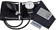 MDF Calibra Aneroid Sphygmomanometer - Professional Blood Pressure Monitor with Adult Sized Cuff Included - Black (MDF808M-11)