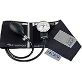 MDF Calibra Aneroid Sphygmomanometer - Professional Blood Pressure Monitor with Adult Sized Cuff Included - Black (MDF808M-11)