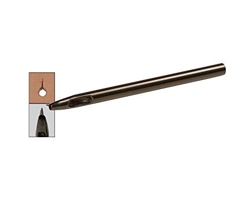 Tandy Leather Craftool Buttonhole Punch - Precision Cutting Tool for Smooth Button Stud Openings on Wallets, Bags, Straps, and Cases at Amazon
