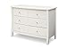 Simmons Kids Slumbertime Madisson 6 Drawer Dresser, White Ambiance