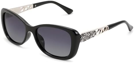 Polarized Retro Sunglasses Photochromic UV400 Sparkling Crystal Amazon.com: AILYFIRMO Sparkling Zirconia Square Sunglasses  main image 2