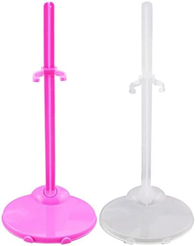 LittleKelly 2 Pcs Clothing Stand Model Support Frame Prop up Display Holder For Barbie Dolls