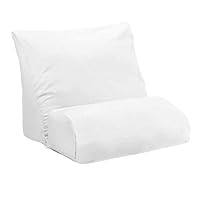 Activane Flip Pillow 10-in-1 Bed Wedge Pillow Memory Foam Cushion Pillow Multifunctional for Back and Legs White Flip Pillows