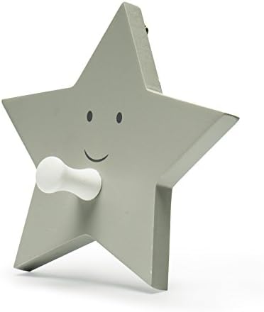 Modali Baby Grey Star Wall Hook Hanger