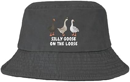 Funny Bucket Hats Bucket Hats Funny Goose Silly Goose On The 