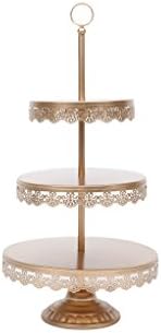 Lilac Beauty 3 Tier Wedding Cupcake Stand Dessert Fruit Food Stand Tower Crystal Showcase