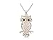 Stylish Gallant Sparkling Owl Crystal Charming Flossy Necklaces & Pendants Necklace For Women M099