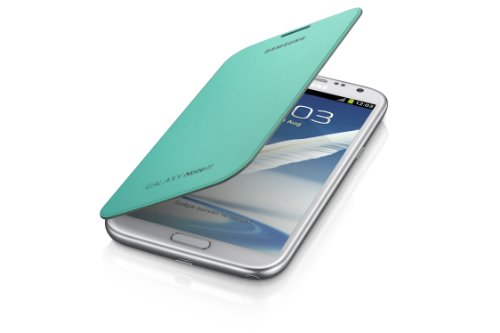 Samsung Galaxy Note 2 Flip Cover Case (Mint)