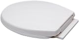 Requisite Needs Soft Close Toilet Seat White with Adjustable Hinges view 3