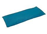 Flambeaux Teal Green Eye Pillow with Eye Mask for Sleep, Yoga, Relaxation, Migraine Headaches + Yoga E-book- 1 Tree planted with every purchase -10 CM X 25 CM [ Made In India]