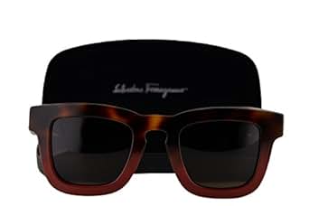 Salvatore Ferragamo SF771S Sunglasses Havana Red w/Brown