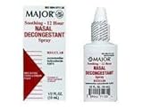 Soothing 12 Hour Nasal Decongestant Spray 3 Pack *Compare to Afrin and Save*