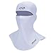DICKEE White Balaclava Windproof Mask - 7in1 Personal Health Care Cleancool Fabric UV Protection warmer Anti Bacteria (NDM-1, H1N1, MRSA) Deodorization Quick Drying Face Mask, Helmet Liner