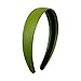 1 Inch Wide Leather Like Headband Solid Hair band for Women and Girls