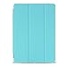 BESDATA Ultra Thin Magnetic Smart Cover Translucent Back Case for 2013 iPad Air + Screen Protector + Cleaning Cloth + Stylus(Blue)