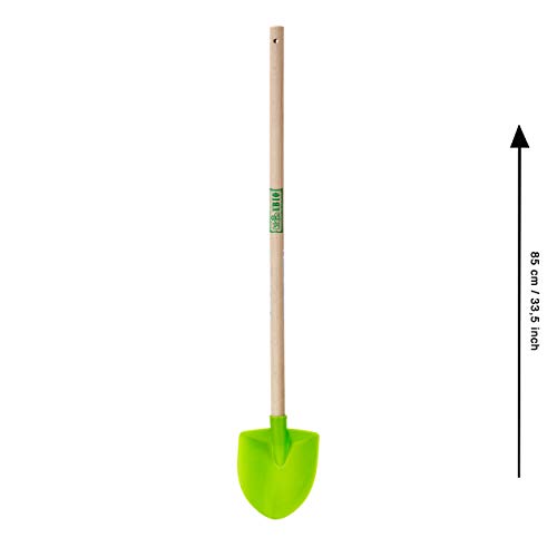 Theo Klein 7625 KLEIN goes BIO Garden Tool Shovel 'Frankfurt' , Sturdy Shovel made of Bioplastic , Hanging Eyelet , Toy… – Bild 4