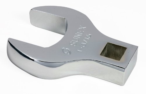 Sunex 97738 1/2-Inch Drive Jumbo Crowfoot Wrench, 1-3/16-Inch, Fully Polished