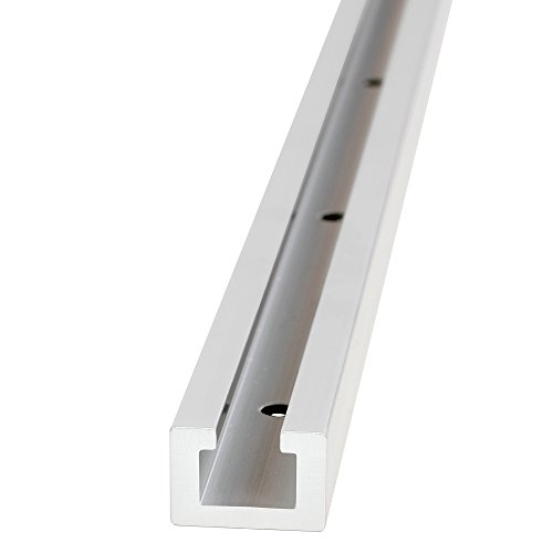 Woodpeckers Precision Woodworking Tools T-24 1/4-Inch T-Track, 24-Inch