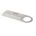 SHARPSWISS Stainless Steel Pocket Hair Combs Men Mini Beard Anti-static Comb 3.95inch