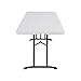 Lifetime 80733 Fold in Half Banquet Table, 8-Foot, White Granite