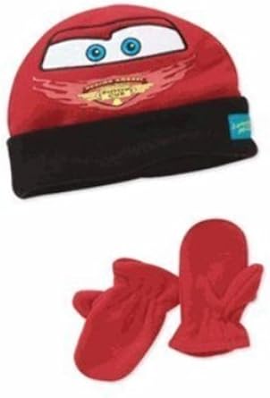 baby red hat and mittens