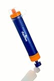 Premium Camping Water Filter With Triple Layer Filtration To 0.01 Micron-Acquapura Portable Emergency Filter-Comes in Reusable No-Frustration Packaging-Weighs Just 2.12 Ounce-Filter Upto 396 Gallons