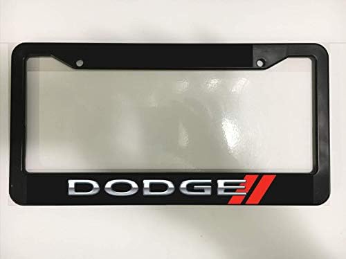 ShopForAllYou Frame Dodge Charger Challenger Durango Journey Avenger Black License Plate Frame New