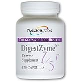 TRANSFORMATION THE GENESIS OF GOOD HEALTH Enzymes Natural DigestZyme Supplement Formula for Overall Health for Children, Nutrient Absorption, Support Digestion During Pregnancy &amp; Lactation, 120