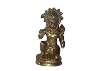 Buy Happy Arts Brass God Idol Lord Hanuman Statue God Bajarang