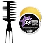 Dj Hair Styling Wax - Shine Look -The Best Hair Wax for Elastic and Strong Hold 3.9 Oz