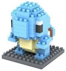 Pokemon Squirtle - iBlock Fun LOZ Diamond Micro Block Set by iBlock Fun LOZ Diamond Block