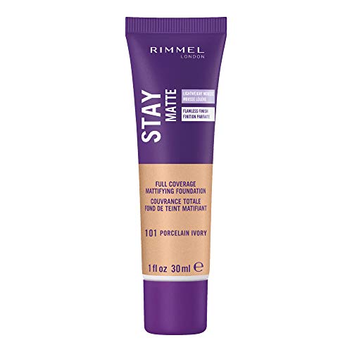Rimmel Stay Matte Foundation, Porcelain Ivory, 1