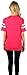 Disney Womens Minnie Mouse Varsity Football Tee Vintage Red (Vintage Red, Medium)