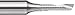 LMT Onsrud LP 63-602, Solid Carbide, Upcut, 0.0625