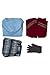 Adult Mens Fat Thor Cosplay Costume Casual Hoodie Suit Halloween Outfit Full Set,XXXLarge Blue